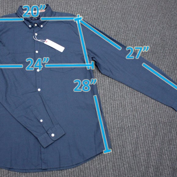 Esprit Clothing SLIM FIT Button Down Shirt XXL - Picture 4 of 5